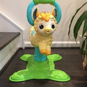 VTech Bounce and Discover Llama Interactive Indoor Ride-On Toy